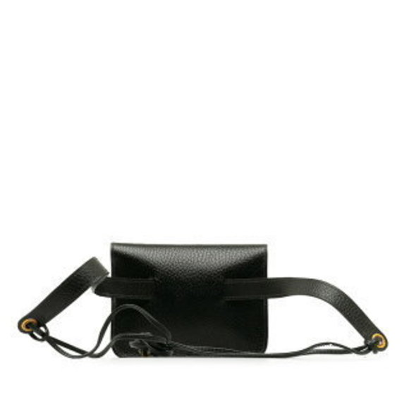 Hermes Pochette Green Waist Bag Black - Picture 4 of 10